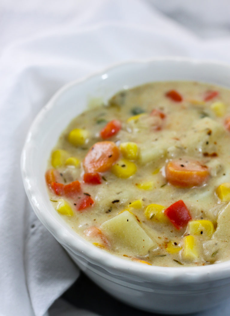 Dairy-Free Creamy Corn Chowder – The Summers Collective
