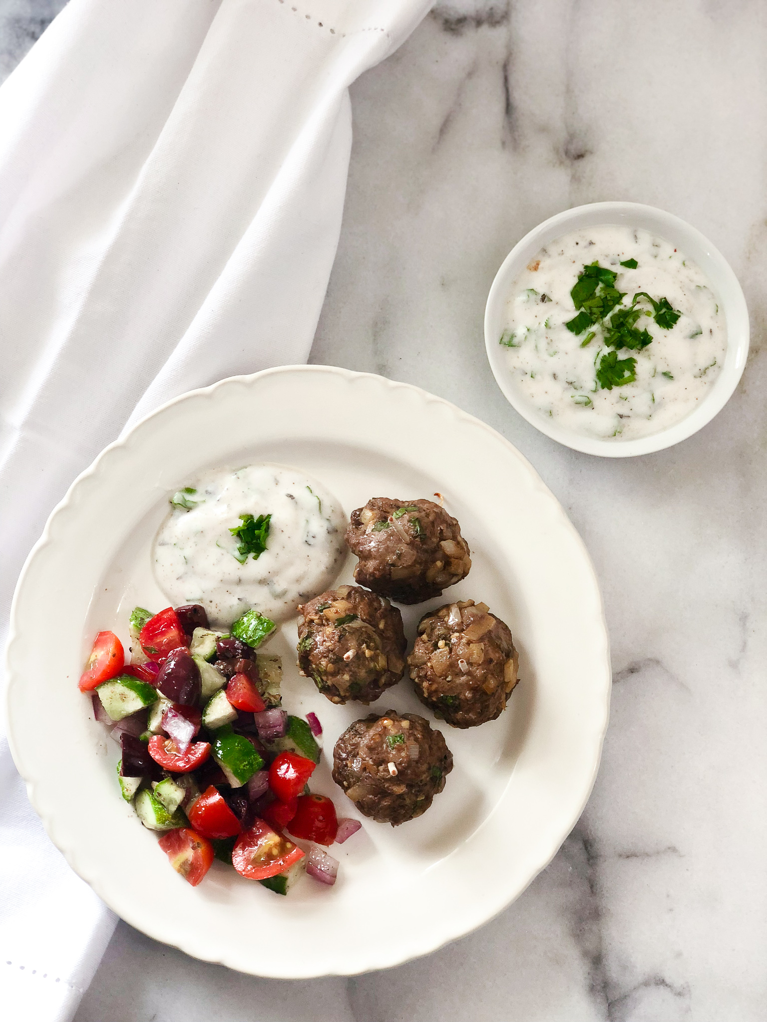 Paleo Greek Lamb Meatballs – The Summers Collective